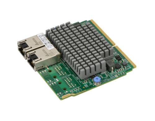 Supermicro AOC-MTG-I2TM: SIOM 2x 10GbE NIC, Intel X550