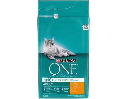 Purina One Trockenfutter Adult Huhn & Vollkorn, 1.5kg