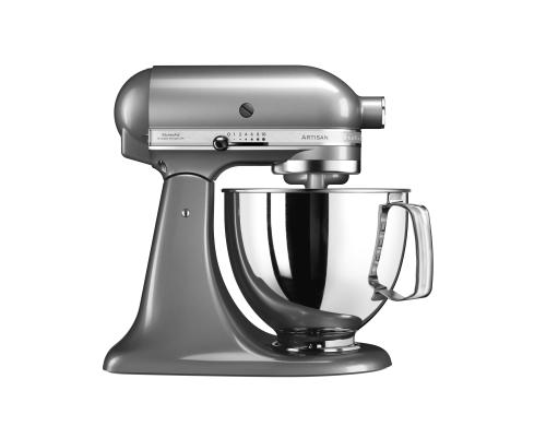 KitchenAid Kchenmaschine Artisan KSM125 si Schssel: 4.8L Inhalt, robust, stabil