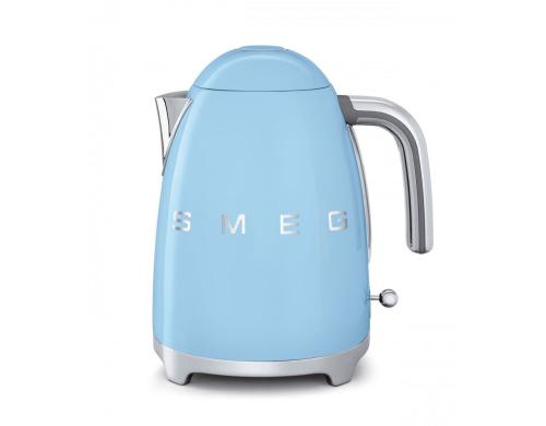 SMEG Wasserkocher 50's pastellblau 1.7 l, 2400 Watt, Kalkfilter