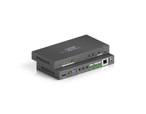 PureTools PT-PSW-21 Pres. Switch 2x1 HDMI/VGA >HDBT, 4K