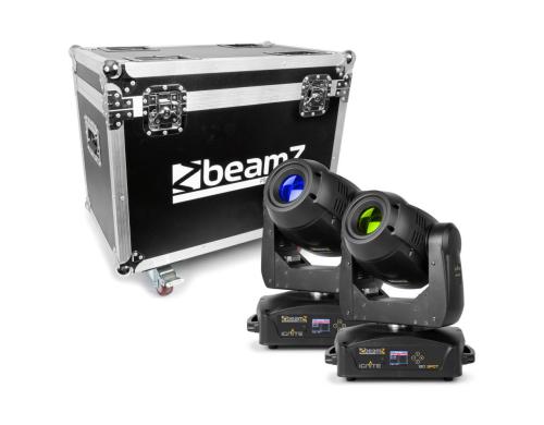 BeamZ Pro Ignite 180S Set 2x Spot LED Moving Head in Case