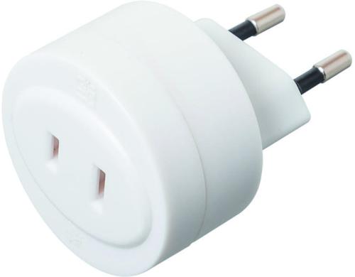 Reiseadapter 2 Pol USA / Schweiz T11 Stecker Schweiz / Buchse USA, max. 2.5 A