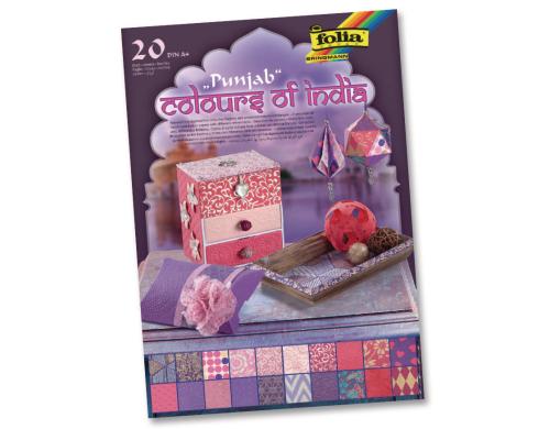 Folia Motivblock India Punjab 20 Blatt, 21x29.7cm