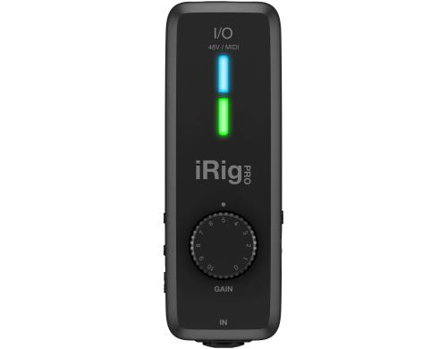 IK Multimedia iRig Pro I/O High Quality Audio-Midi Interface iOS/Mac