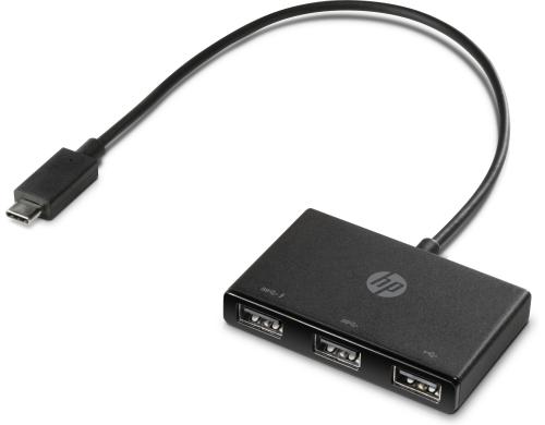 HP USB-C to USB-A Hub 