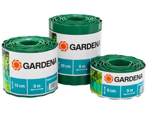 Gardena Raseneinfassung grn, Rolle 9 cm hoch, 9 m lang