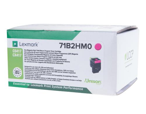 Toner Lexmark 71B2HM0 magenta, 3'500 Seiten Lexmark CS/CX, 417, 517