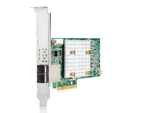 HPE E208e-p SAS3 Controller PCIe 3.0, Connectors 2x HD SAS extern