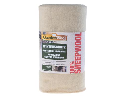 GardenWool Winterschutzmatte naturweiss 200 x 100 x 0.5 cm, 500g/m2