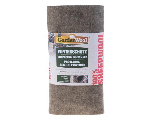 GardenWool Winterschutzmatte grau 200 x 100 x 0.5 cm, 500g/m2