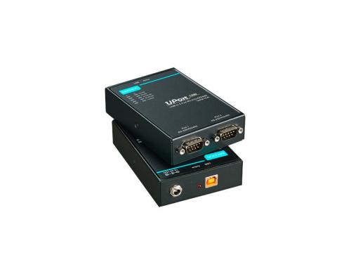 MOXA UPort 1250, USB-zu-Seriell-Konverter mit zwei Ports, RS-232/422/485