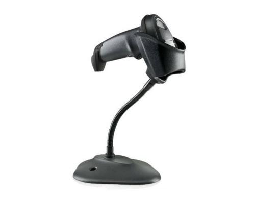 Barcodescanner ZEBRA LI2208-SR schwarz, USB, 1D, inkl. Stand