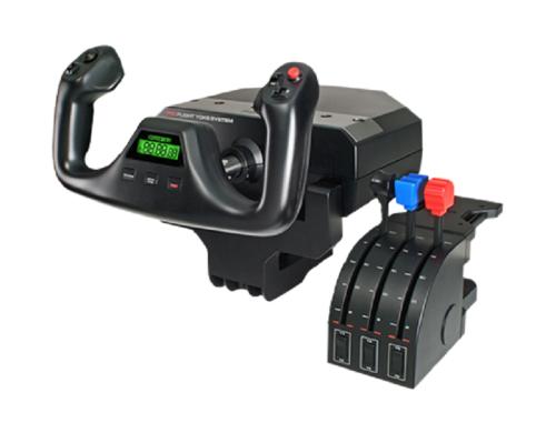 Logitech G Saitek Flight Yoke System USB