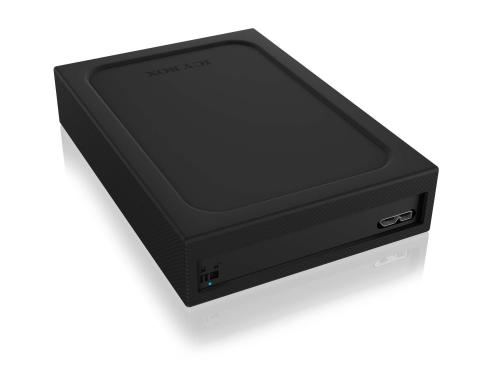 ICY BOX ext. 2.5 Gehuse IB-256WP schwarz,USB3.0 fr SATA HDD und SSD