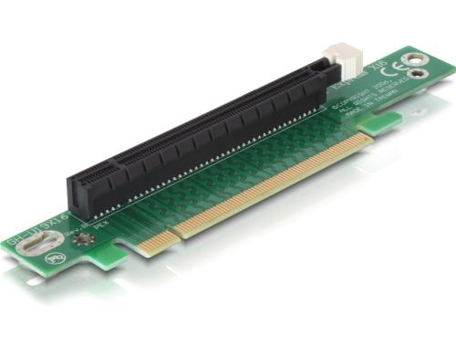 Delock PCI-Express Riserkarte, x16 zu x16 90 nach links gewinkelt