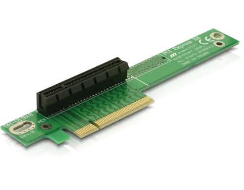 Delock PCI-Express Riserkarte, x8 zu x8 90 nach links gewinkelt