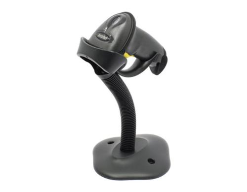 Barcodescanner ZEBRA LS2208-SR black schwarz, USB Kit w/ Stand, 1D