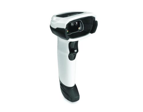 Barcodescanner ZEBRA DS8108 white weiss, USB Kit, 2D w/stand