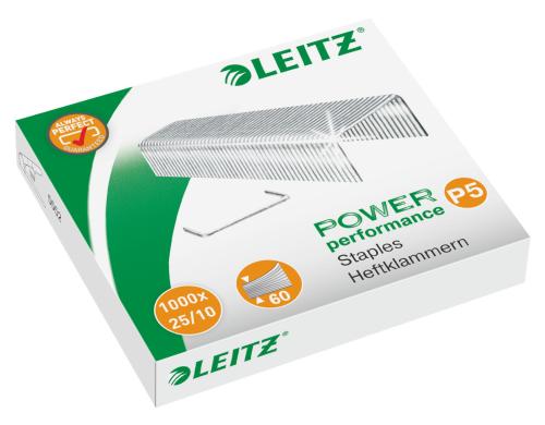 Leitz Power Performance P5 Heftklammern 25/10, 1000 Stck, zu Heftgert 5552