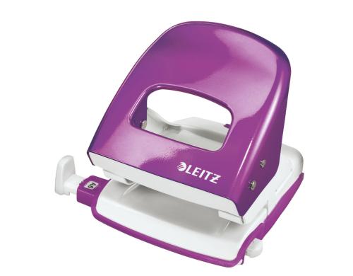 Leitz WOW Brolocher NeXXt violett metallic, 30 Blatt, Metall