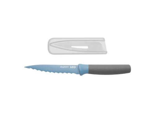 BergHOFF Steakmesser blau Leo Line Lnge: 11.5cm, soft touch Griff