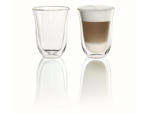 Delonghi Macchiato Glser 2er Set 2-teilig, 220ml, doppelwandig