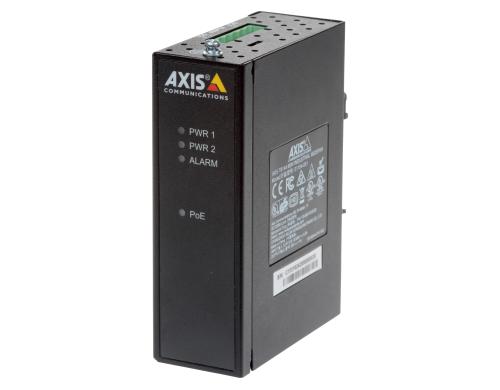 AXIS T8144 PoE+ Midspan Industriell 60W PoE+, DIN Rail fhig, 60W, Dual DC