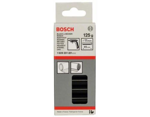 BOSCH Klebesticks, schwarz 125g Klebesticks  45mm