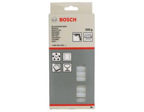 BOSCH Klebesticks, transparent 500g Klebesticks  45mm