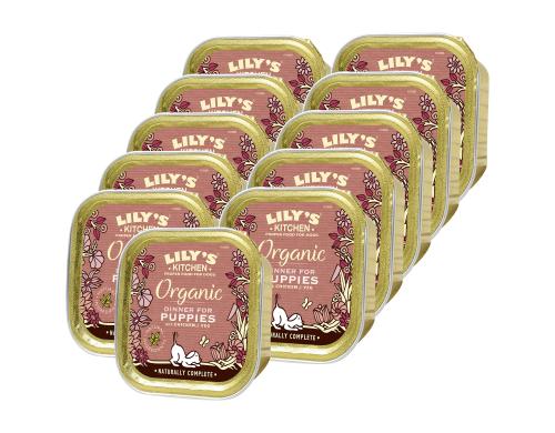 Lilys Kitchen BIO Nassfutter Puppy Bio Huhn, 11x150g