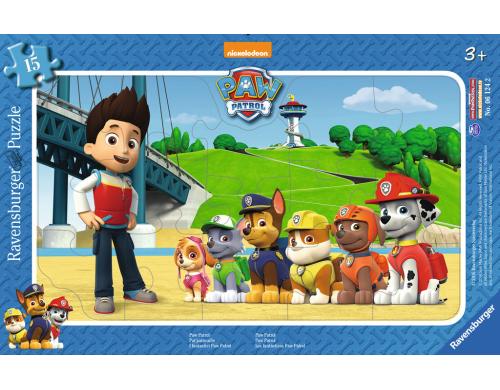 Paw Patrol Alter: 3+, 15 T. Rahmenpuzzles