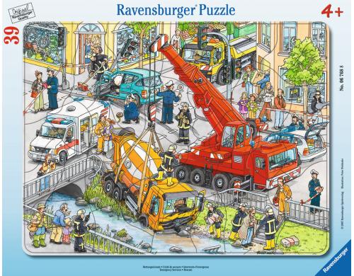 Rettungseinsatz Alter: 4+, 30-48 T. Rahmenpuzzles