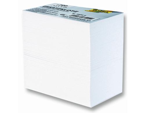 Folia Zettelbox Ersatzpapier Weiss