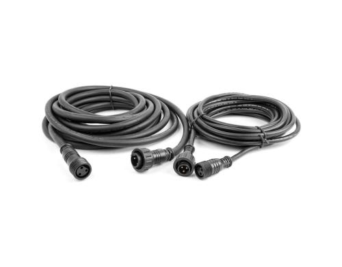 BeamZ Pro BWA4-Serie Kabel Extension Kit 5m IP65 Strom- und DMX-Kabel