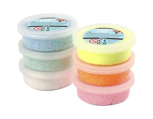 Creativ Company Foam Clay 6 x 14 g, Glitter