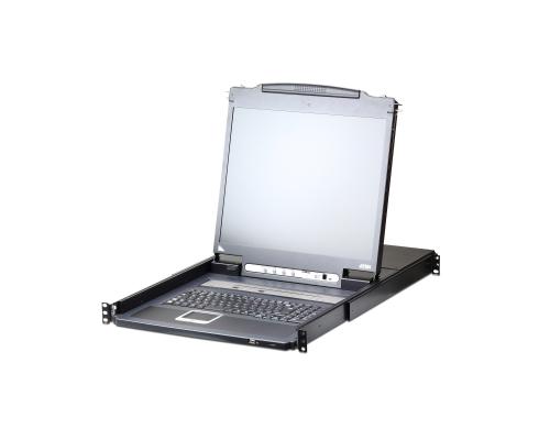 Aten CL5708iN CH: 8 Port 19 IP-KVM-Switch PS/2,USB, VGA, 1280x1024, 19, CH-Tastatur