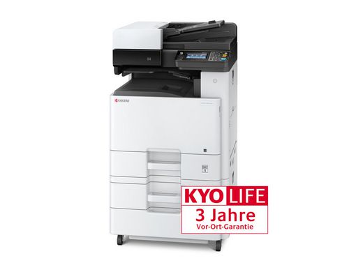 Kyocera Farblaser M8124CIDN/KL3, inkl. Kyolife, 24S./MIN., inkl. PF-470,