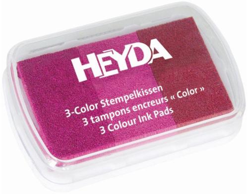 Heyda Stempelkissen Rosatne Grsse 9x6cm