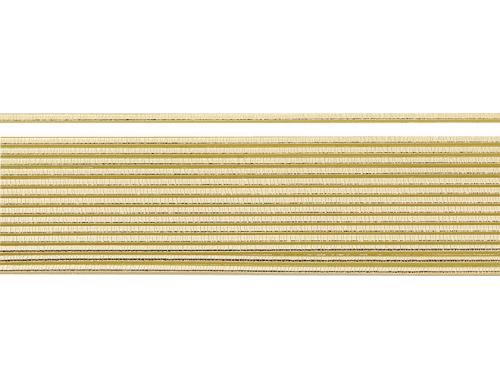 Knorr Prandell Verzierwachsstreifen 2mm 15 Stck  2mm, gold