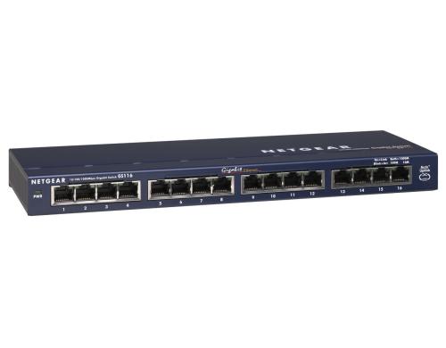 Netgear GS116: 16 Port Switch 16-Port Gigabit Ethernet Switch