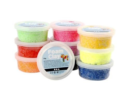 Creativ Company Foam Clay Basic 10 x 35 g