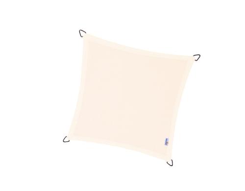 Sonnensegel Quadrat 4,0 x 4,0 x 4,0 x 4,0m Cream, Wasserdicht