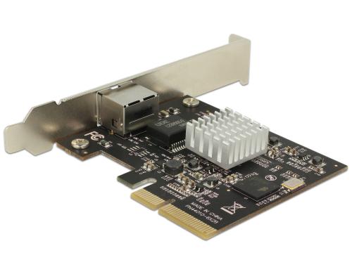 Delock PCI-Express-x4 Netzwerkkarte, 10Gbps inkl. Low profile Slotblech,NBase-T Support