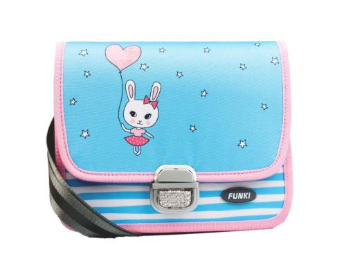 Funki Kindergarten-Tasche Sweet Bunny lngenverstellbarer Trageriemen