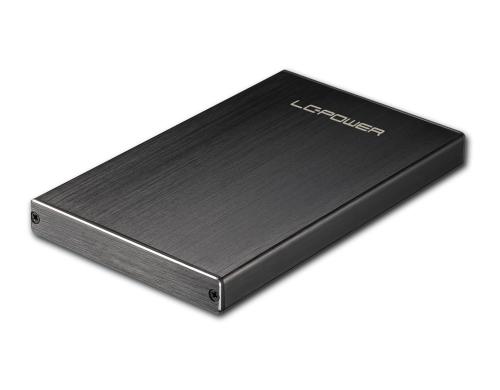 LC-Power ext. 2.5 Geh. LC-25U3-Becrux-C1 schwarz, USB3.1, fr SATA HDD