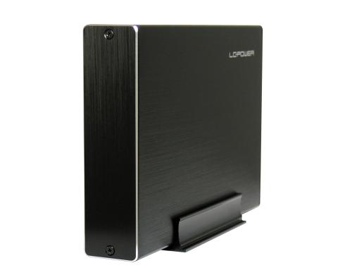 LC-Power ext. 3.5 Geh. LC-35U3-Becrux-C1 schwarz, USB3.1, fr SATA HDD