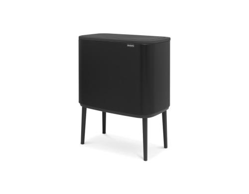 Brabantia Recyclingeimer Bo Touch Bin black 1x 36 Liter