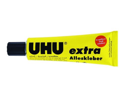 UHU Alleskleber Extra tropffrei+sauber 31g gelartig, elastisch, keine Papierschwellung