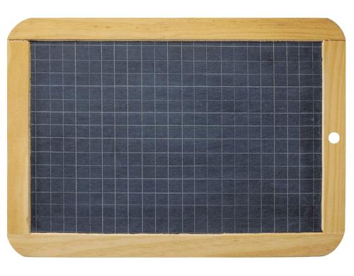 Maped Weisswandtafel kariert 16x24cm mit Holzrahmen